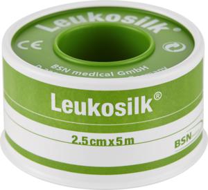 Leukosilk Silkeshäfta 2,5 cm x 5 m produkt bild