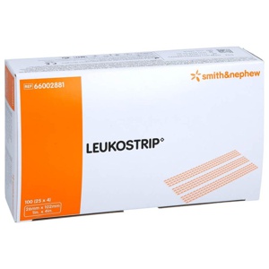 LEUKOSTRIP Wundnahtstreifen 26x102 mm Box 25X4 St Pflaster Produktbild