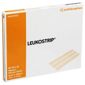 LEUKOSTRIP Wundnahtstreifen 4x38 mm 10X8 St Pflaster Produktbild