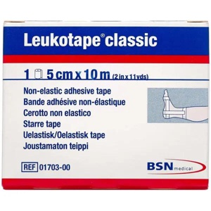 Leukotape Classic 5 cm x 10 m 1 stk produktbillede