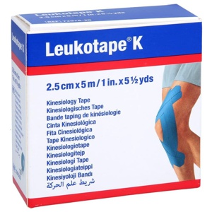 Leukotape K 2,5 cm blau Produktbild