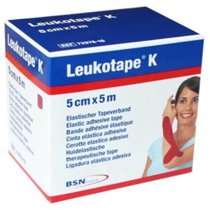 Leukotape K 5cm rot, 1 St Verband Produktbild