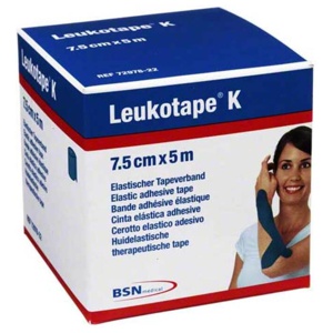 Leukotape K 7,5cm blau, 1 St Verband Produktbild
