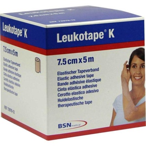 Leukotape K 7,5cm hautfarben, 1 St Verband Produktbild