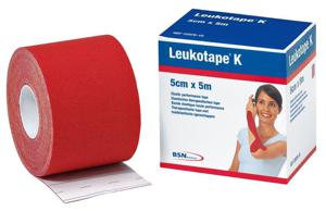 Leukotape K Röd 5cm x 5m produkt bild