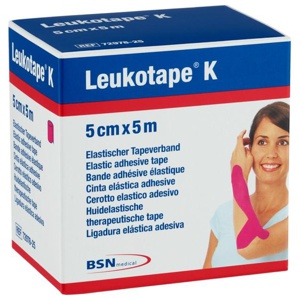 Leukotape K Rosa 5cm x 5m produkt bild