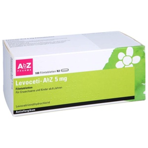 LEVOCETI-AbZ 5 mg Filmtabletten Produktbild