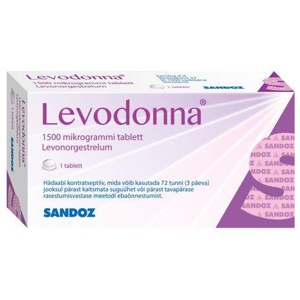 Levodonna tbl 1500mcg n1 toote pilt