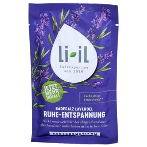 LI-IL Badesalz Lavendel Ruhe + Entspannung, 80 g Bad Produktbild