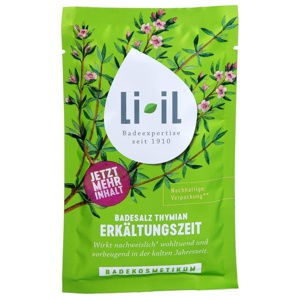 li-il Badesalz Thymian Erkältungszeit, 80 g Bad Produktbild