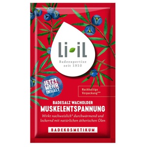 LI-IL Badesalz Wacholder Muskelentspannung Produktbild