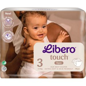 Libero Touch 3 Öppen Blöja 5-8 kg 40 st produkt bild