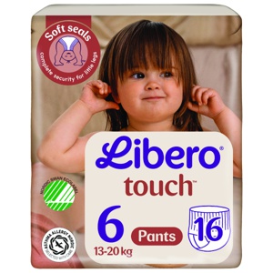 Libero Touch 6 Pants Buksebleier 13-20 kg 16 stk produktbilde