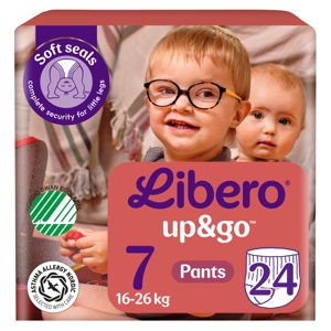 Libero Up&Go 7 Bukseble 16-26 kg - 24 stk. produktbillede