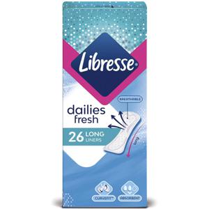 Libresse Dailies Fresh Long Trosskydd 26 st produkt bild