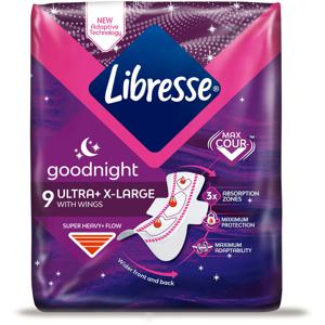 Libresse Goodnight Extra Ultra+ X-Large 9 st produkt bild