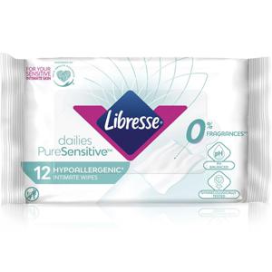 Libresse pure sensitive intimservett, 12 st produkt bild