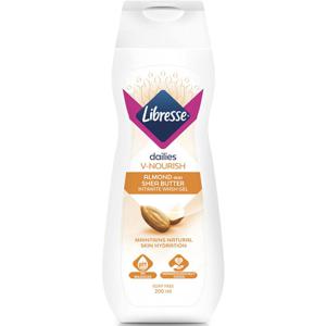Libresse Intimtvätt Mandel & Shea Butter 200 ml produkt bild
