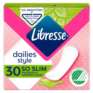 Libresse Trusseindlæg So Slim 30 stk produktbillede