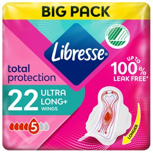 Libresse Ultra Long Wing 22 stk produktbillede
