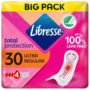 Libresse Ultra Normal Extra Wide 30 stk produktbillede