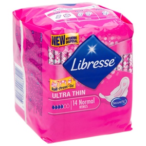 Libresse ultra normal wing produktbilde