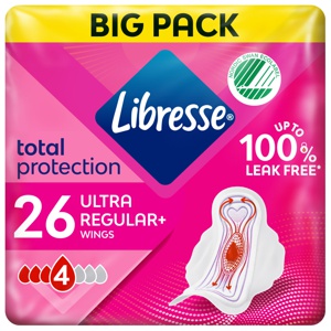 Libresse Ultra Normal Wing 26 stk produktbillede