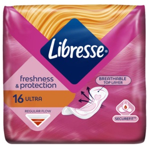 Libresse Ultra Thin Normal 16 st produkt bild