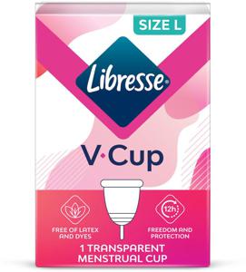 Libresse V-cup L produkt bild