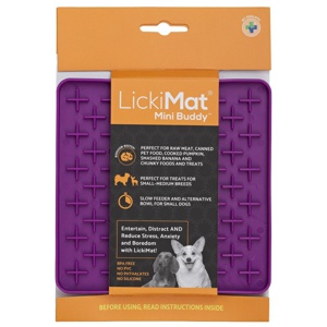LickiMat Buddy Slickmatta Mini Turkos produkt bild