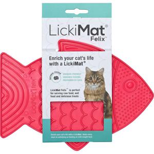 Lickimat Felix Slickmatta till Katt Rosa produkt bild