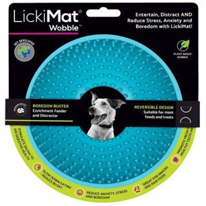 LickiMat Hundenapf Wobble, türkis Produktbild