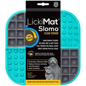 LickiMat Schleckmatte für Hunde Slomo, türkis Produktbild