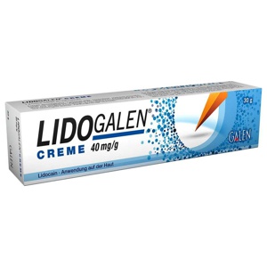 LIDOGALEN 40 mg/g Creme Produktbild