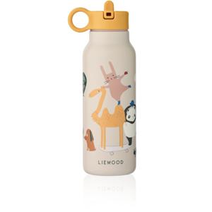 LIEWOOD Falk Vattenflaska Around the World/Sandy 350 ml produkt bild