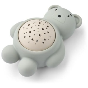 LIEWOOD Manuel Ljud- och Ljusprojektor Bear Dove Blue produkt bild