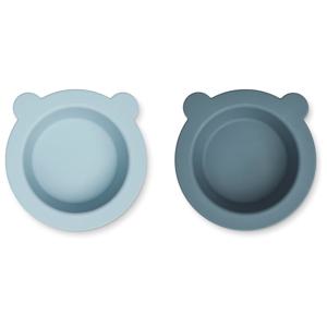 Liewood Peony Skål Med Sugkopp Blue 2 st produkt bild