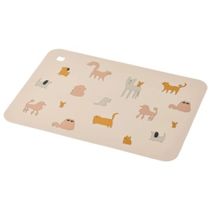 LIEWOOD Jude Underlägg Cats and Dogs (Sandy) produkt bild