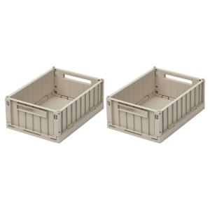Liewood Weston Förvaringslåda S Beige 2 st produkt bild