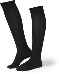 Life Wear Stödstrumpa Bomull M-37/39 Svart 1 par produkt bild
