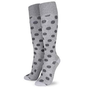 Life Wear Stödstrumpa Mönstrad Grey Dots 37-39 produkt bild
