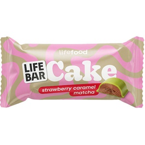 Lifebar Cake Strawberry Caramel Matcha Ø produktbillede