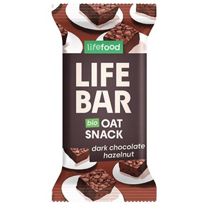 Lifebar Havrebar Brownie Økologisk   40 g produktbillede
