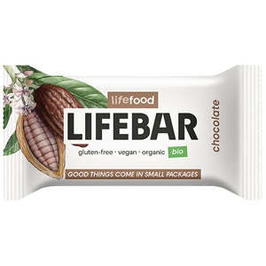 Lifebar Mini Raw Chocolate Økologisk   25 g produktbillede