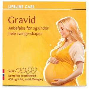 Lifeline Care Gravid tabletter og kapsler 4x30 stk produktbilde