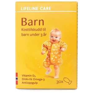 Lifeline Care Barn 30 kapsler produktbilde