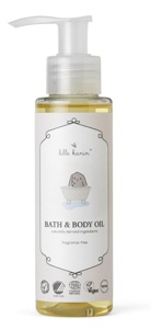 Lille Kanin Bad & Baby Olie - 100 ml. produktbillede