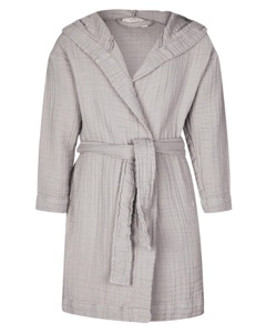 Lille Kanin Bathrobe Muslin Brown Smoke 3-4 years 1 stk. Produktbild