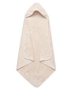 Lille Kanin Hooded Towel Terry Vanilla Ice 100x100 produktbillede