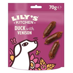 LILY'S KITCHEN Snacks Hund Adult Training Sausage Treats Ente & Wild 70 g Produktbild